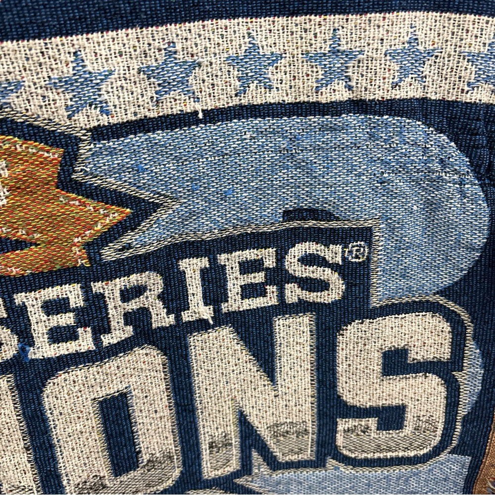 Kansas City Royals 2015 World Series Champions Throw Blanket Tapestry 47” X 59” - Picture 4 of 9